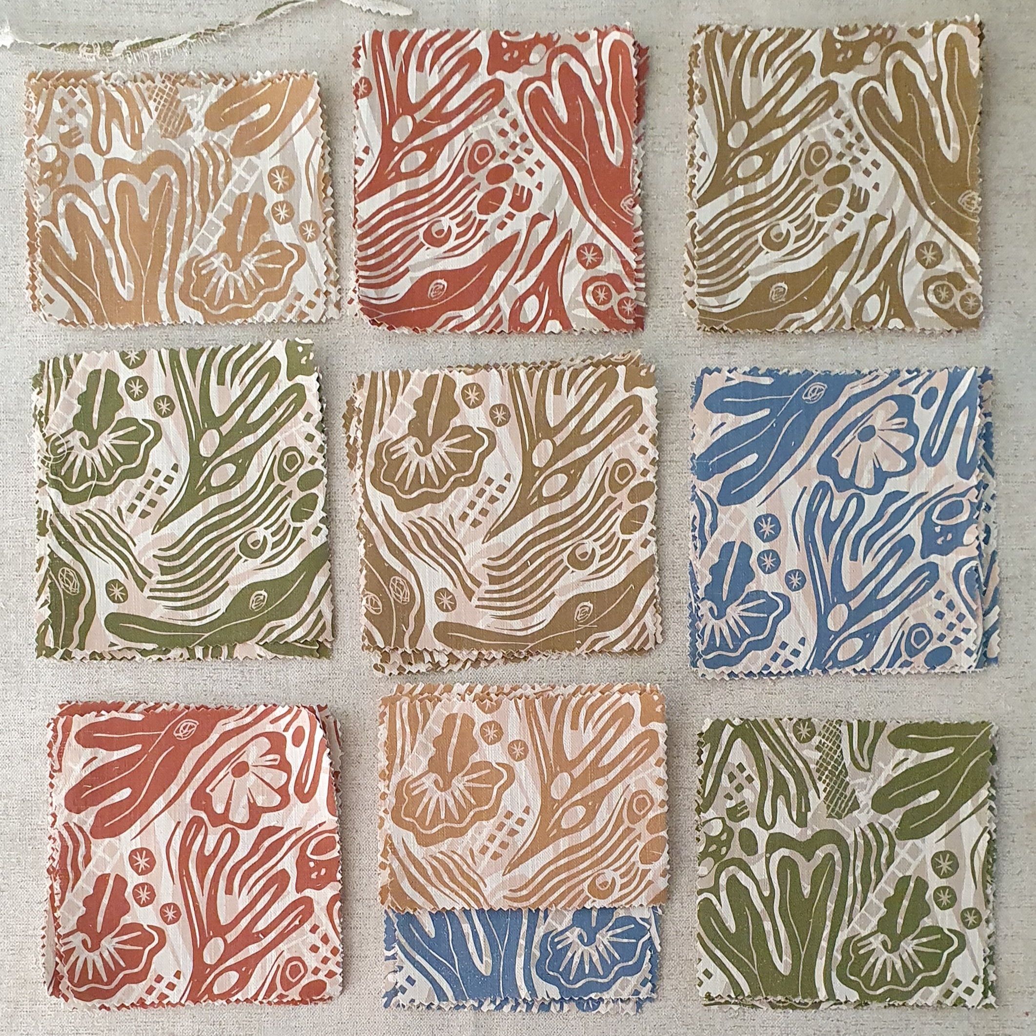 Shoreline fabric (sample book)